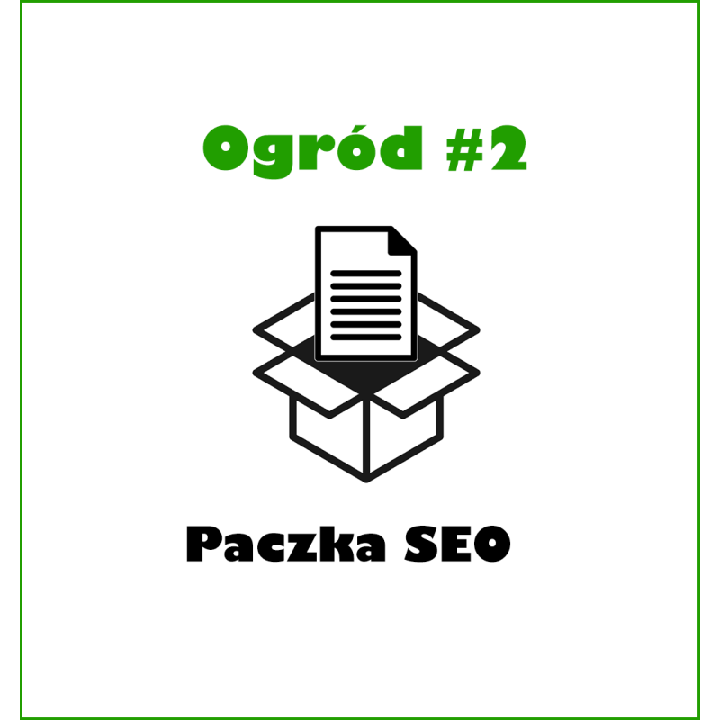 Paczka ogród nr 2